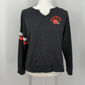 NFL Cleveland Browns V-Neck Sweater Large